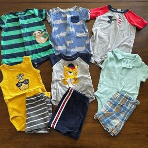 EUC Carters 9mo outfits